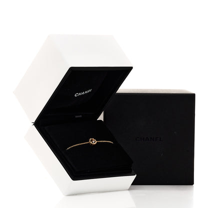 Chanel 18K Beige Gold Diamond Coco Bracelet 6 of 6