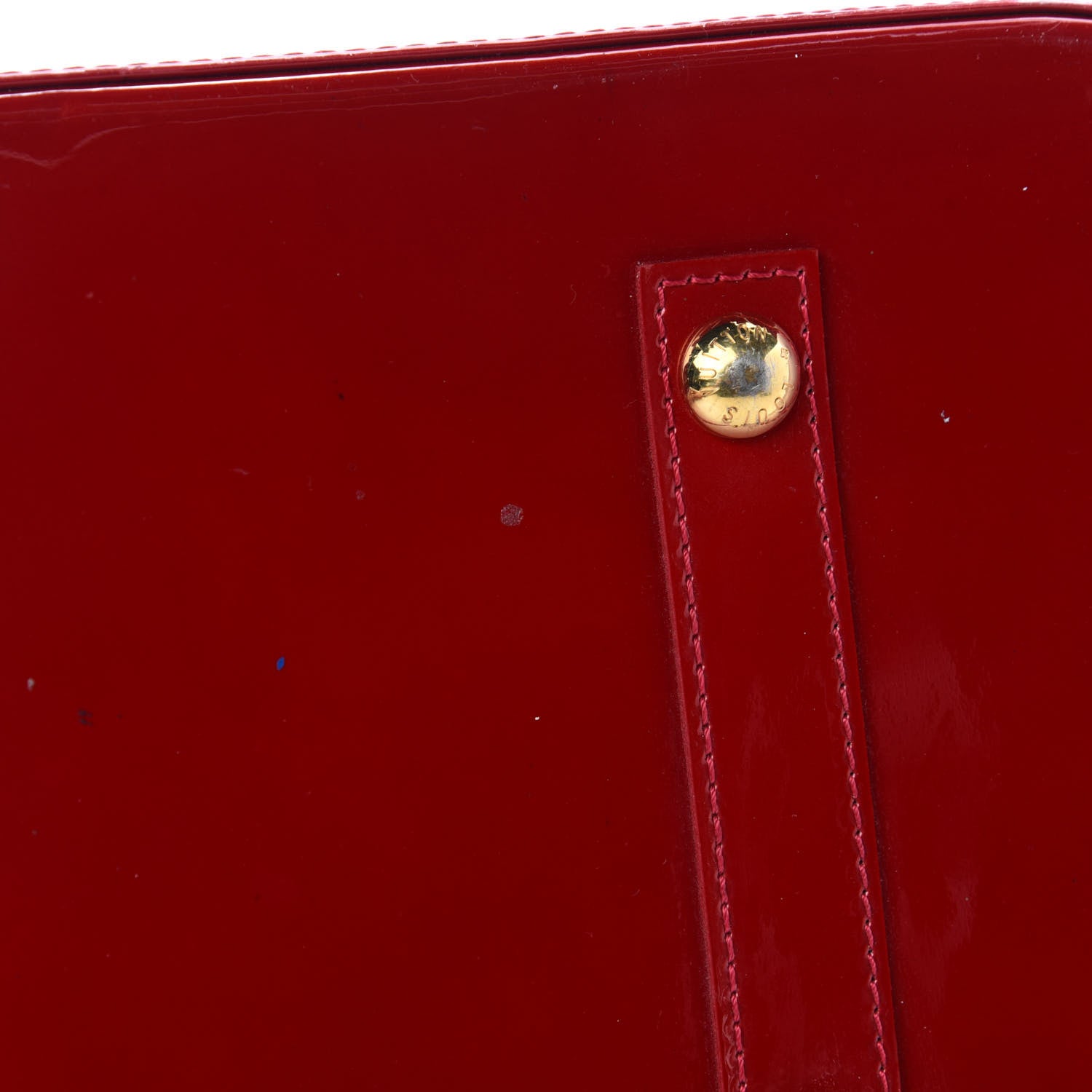 Louis Vuitton Vernis Alma GM Pomme D'Amour 13 of 19