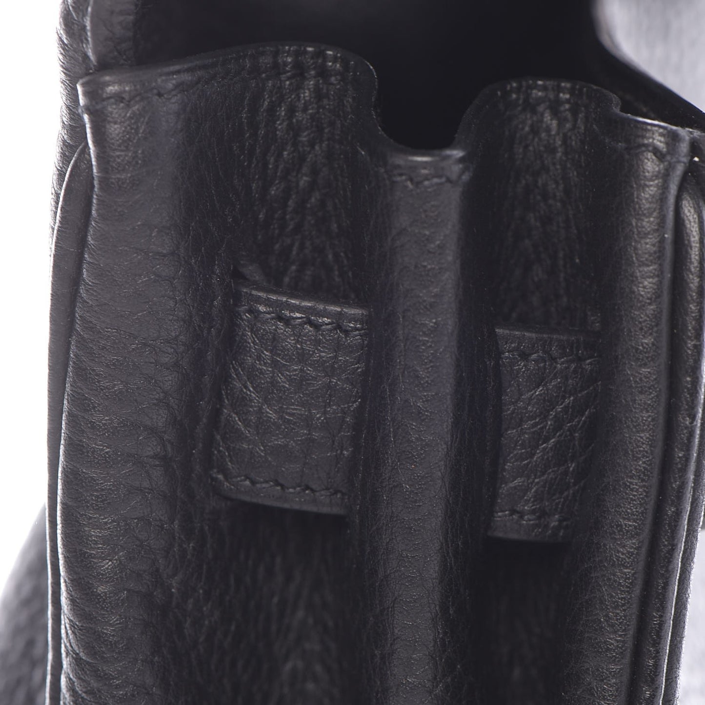 Taurillon Clemence Shoulder Kelly 40 Black