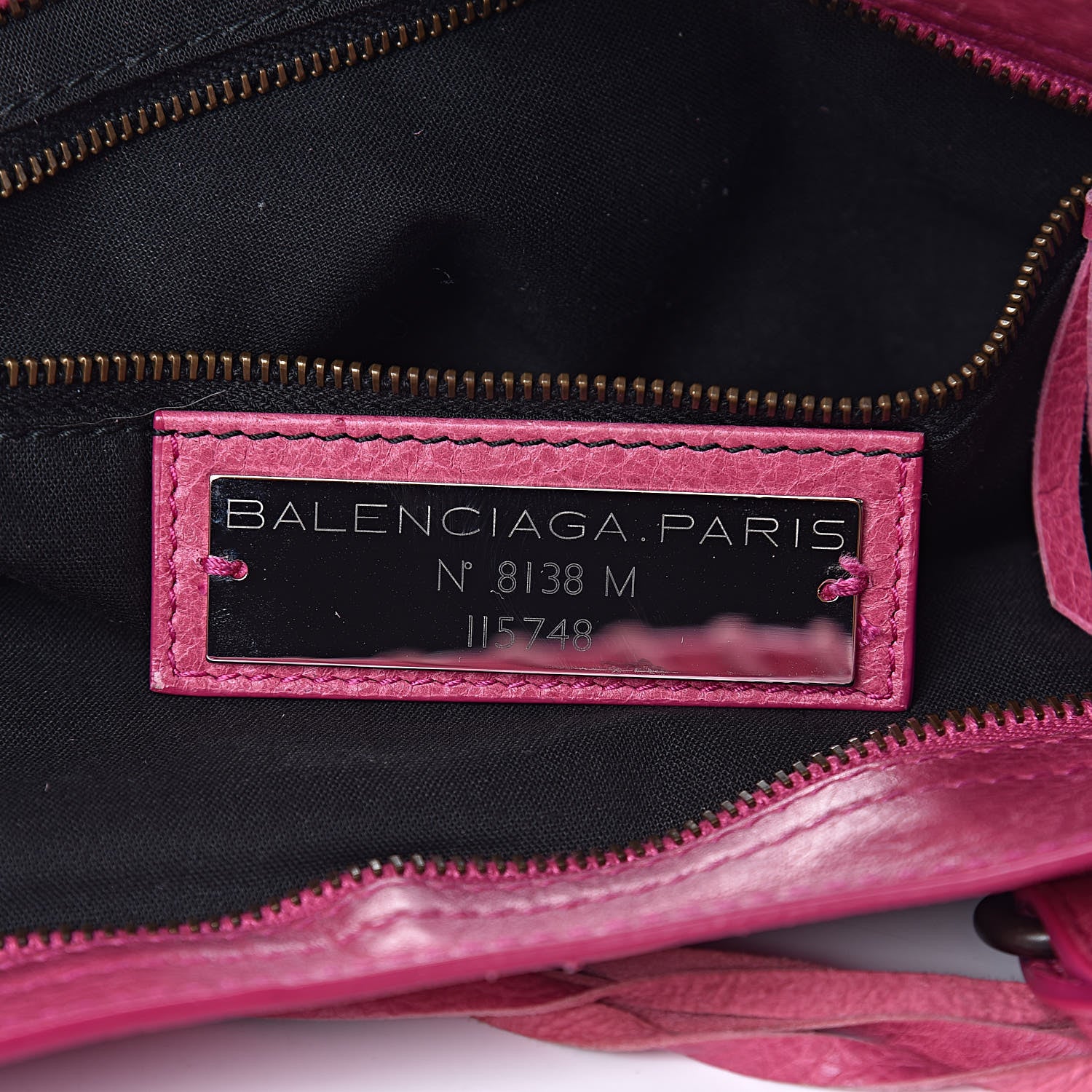 Balenciaga Agneau Classic Hardware City Cyclamen Fucsia 6 of 17