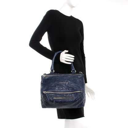 Givenchy Tumbled Sheepskin Medium Pandora Night Blue 3 of 9