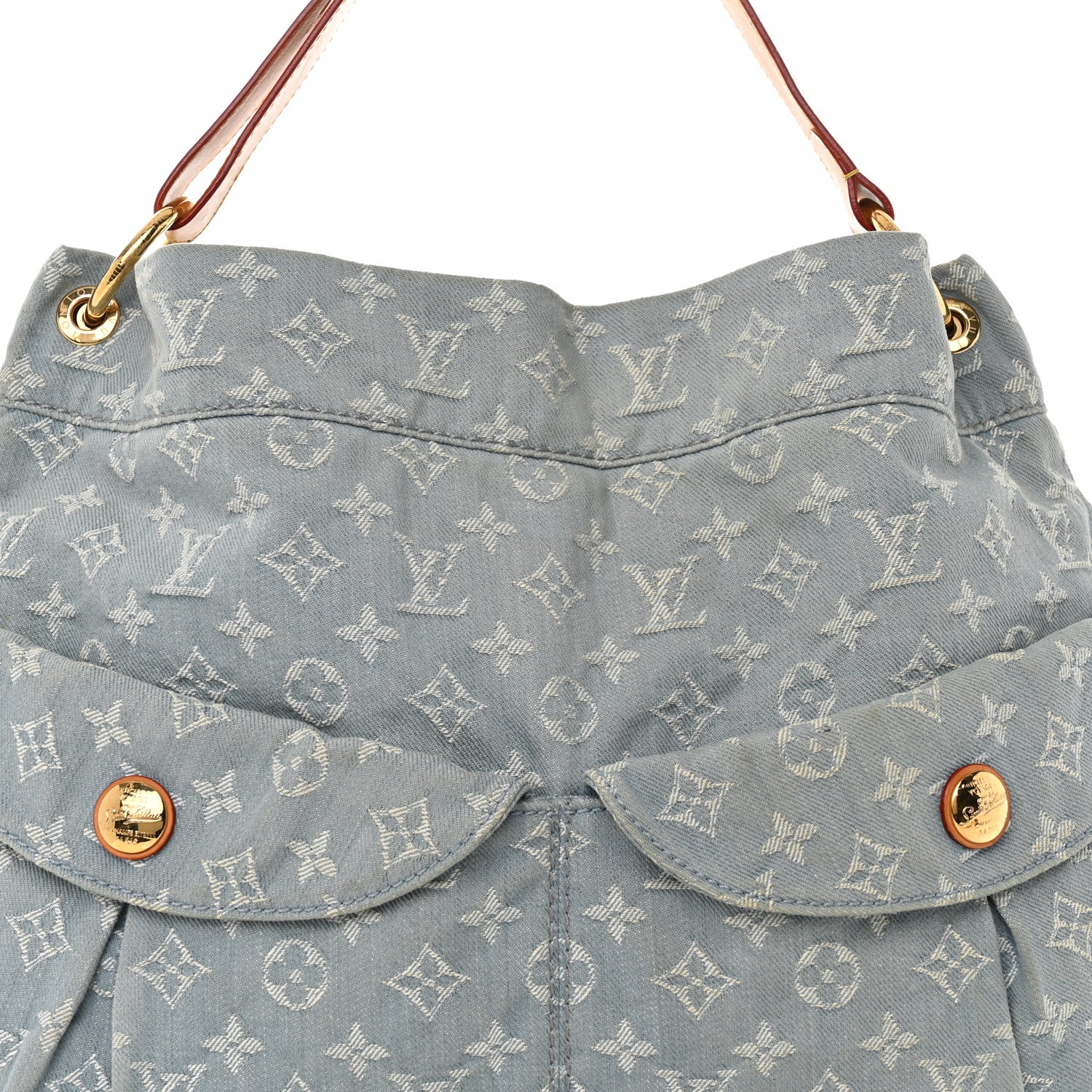 Louis Vuitton Denim Daily GM Blue Clair 8 of 21