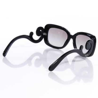 Prada Baroque Sunglasses SPR 27O Black 2 of 5