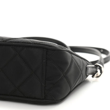 Prada Nylon Tessuto Impuntu Quilted Crossbody Bag Black 9 of 9