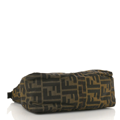 Fendi Zucca Cuoio Romano Selleria Mini Pochette Tobacco Moro 4 of 8
