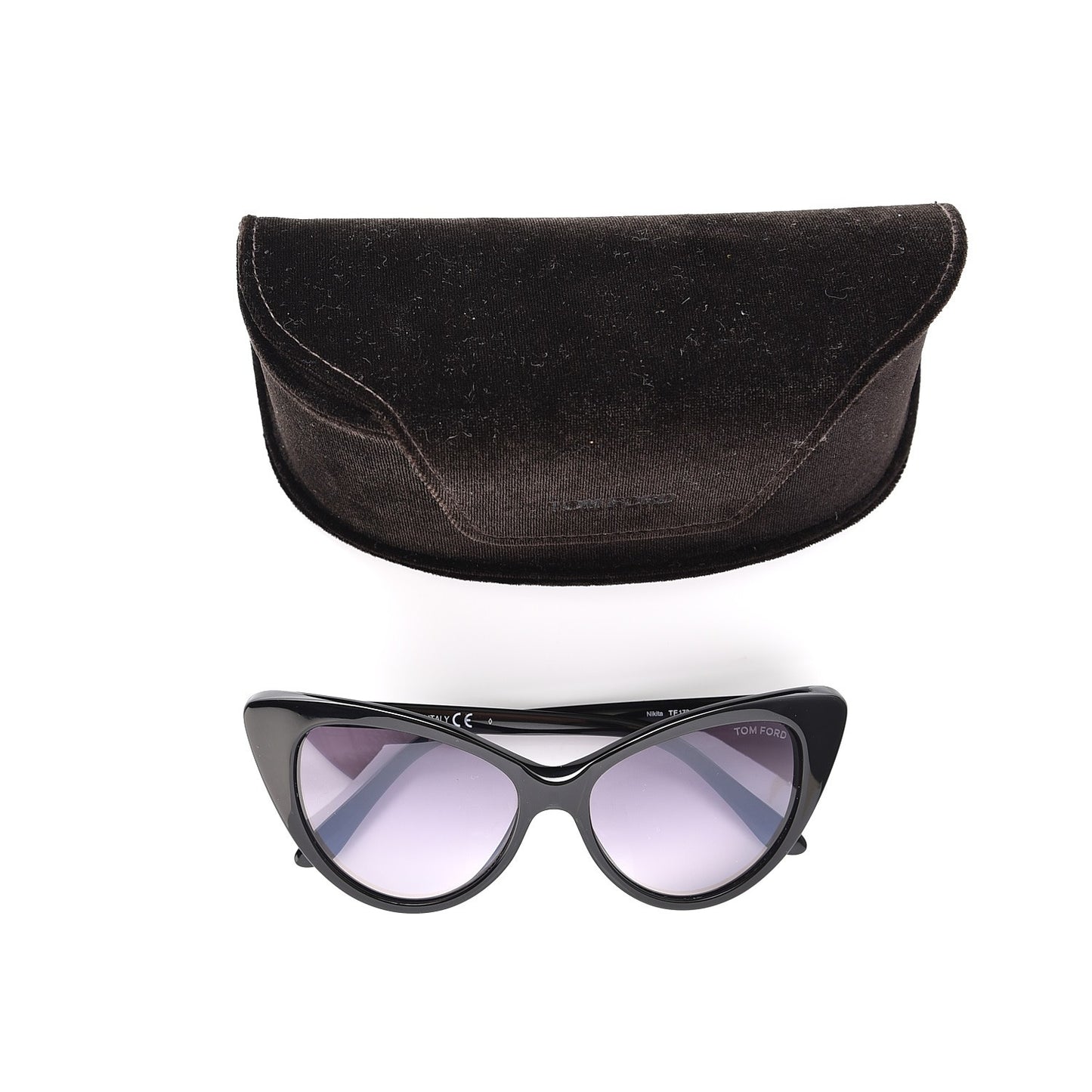 Nikita Cat Eye Sunglasses TF173 Black