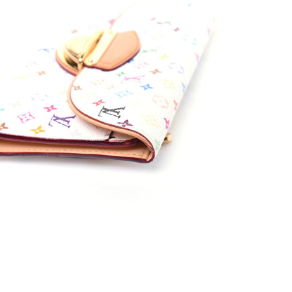 Louis Vuitton Monogram Multicolor Eugenie Wallet White 14 of 15