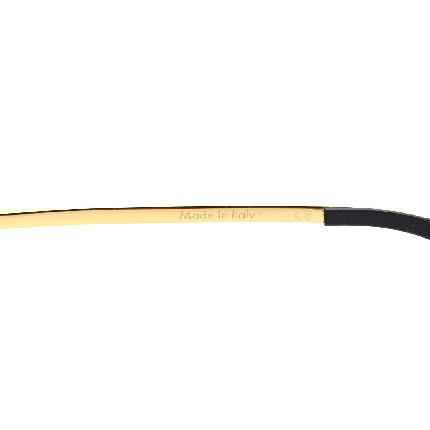 Louis Vuitton Metal Monogram Grease Sunglasses Z1172W Gold 6 of 9