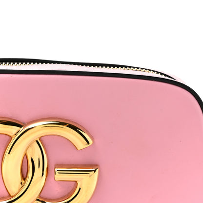 Dolce & Gabbana DOLCE GABBANA Calfskin Hot Stuff DG Logo 3.5 Crossbody Bag Baby Pink 7 of 13