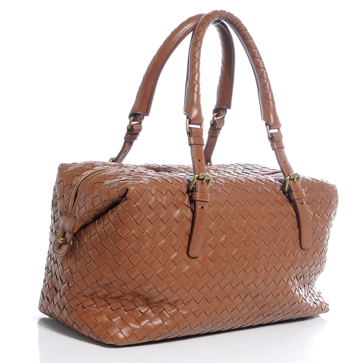 Bottega Veneta Nappa Intrecciato Montaigne Bag Noce 3 of 8