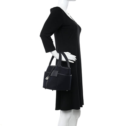 Hermes Toile Goeland Swift Cargo Picotin Lock 18 Bleu Nuit 3 of 10
