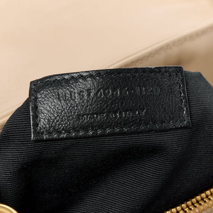 Saint Laurent Calfskin Y Quilted Monogram Medium Loulou Chain Satchel Dark Beige 8 of 11