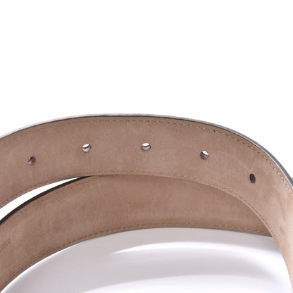 Gucci Metallic Patent Microguccissima Interlocking G Belt 75 30 Red 4 of 5