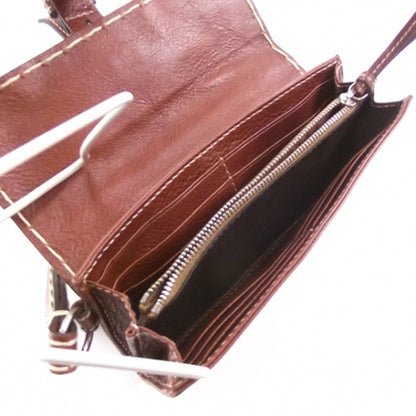 Chloe Leather Edith Wallet Whiskey 6 of 7