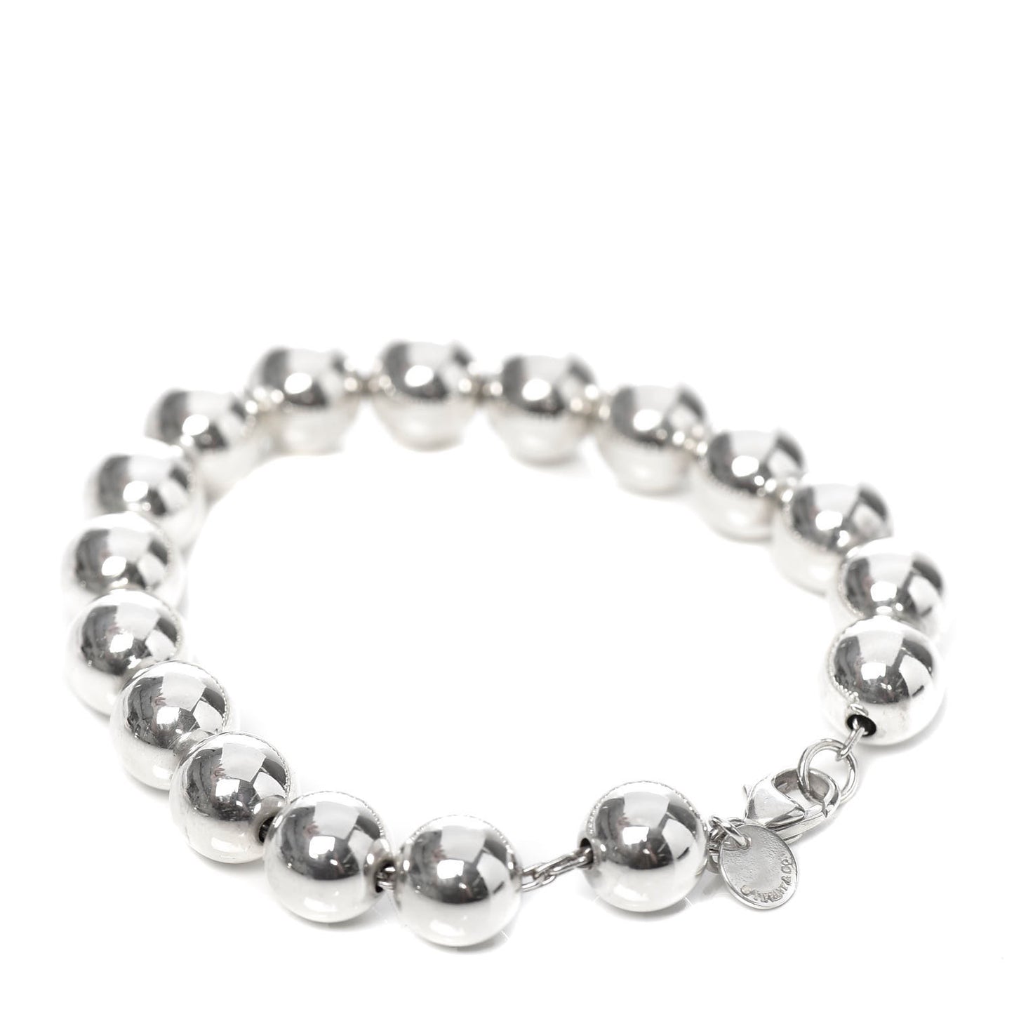 Sterling Silver 10mm HardWear Ball Bracelet