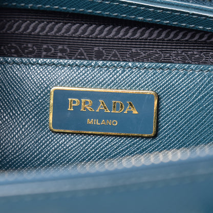 Prada Saffiano Lux Medium Galleria Double Zip Tote Ottanio 14 of 17