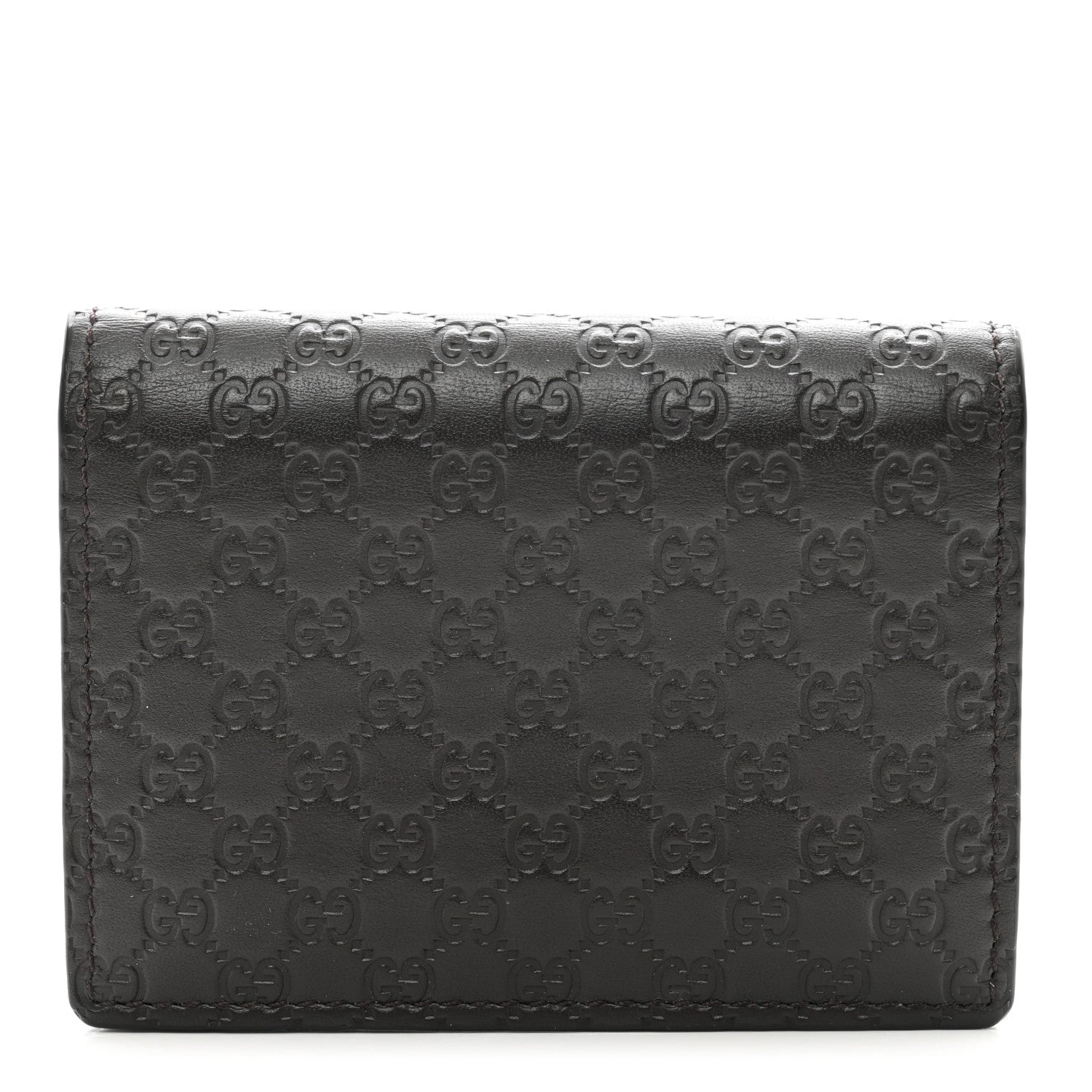 Gucci Microguccissima Card Case Wallet Testa Di Moro 1 of 7
