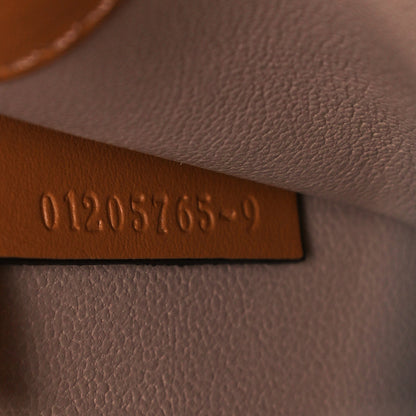 Chloe Python Embossed Shiny Calfskin Mini Aby Chain Shoulder Bag Faded Blue 8 of 13