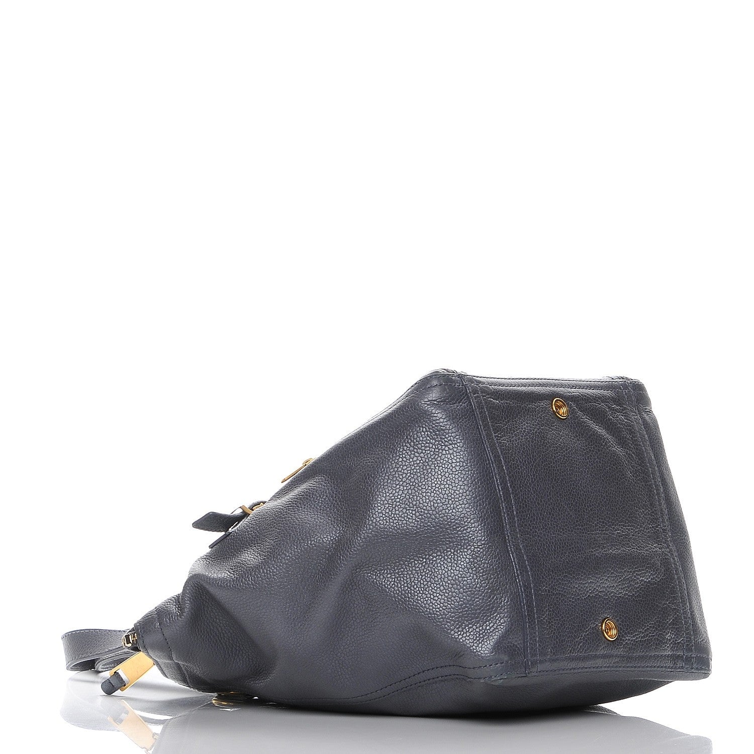 Saint Laurent Calfskin Small Downtown Grey 4 of 8