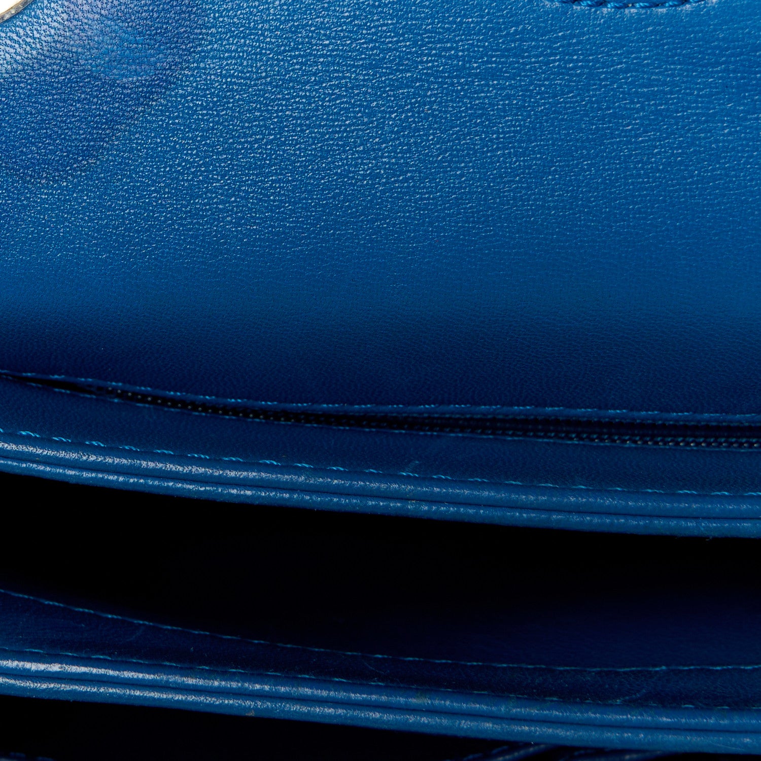 Chanel Lambskin Quilted Small Trendy CC Flap Dual Handle Bag Blue 12 of 12