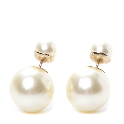Christian Dior Pearl Mise En Dior Tribal Earrings 1 of 3