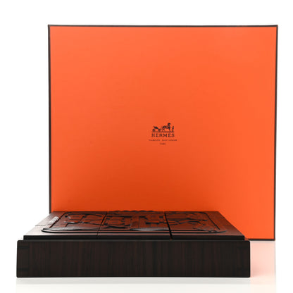 Hermes Wood Quadrige En Desordre Jewelry Box 10 of 10