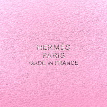 Hermes Swift Kelly Pochette Clutch Mauve Sylvestre 6 of 12
