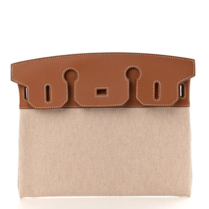 Hermes Togo Swift Canvas 3 in 1 Birkin 30 Gold 5 of 15