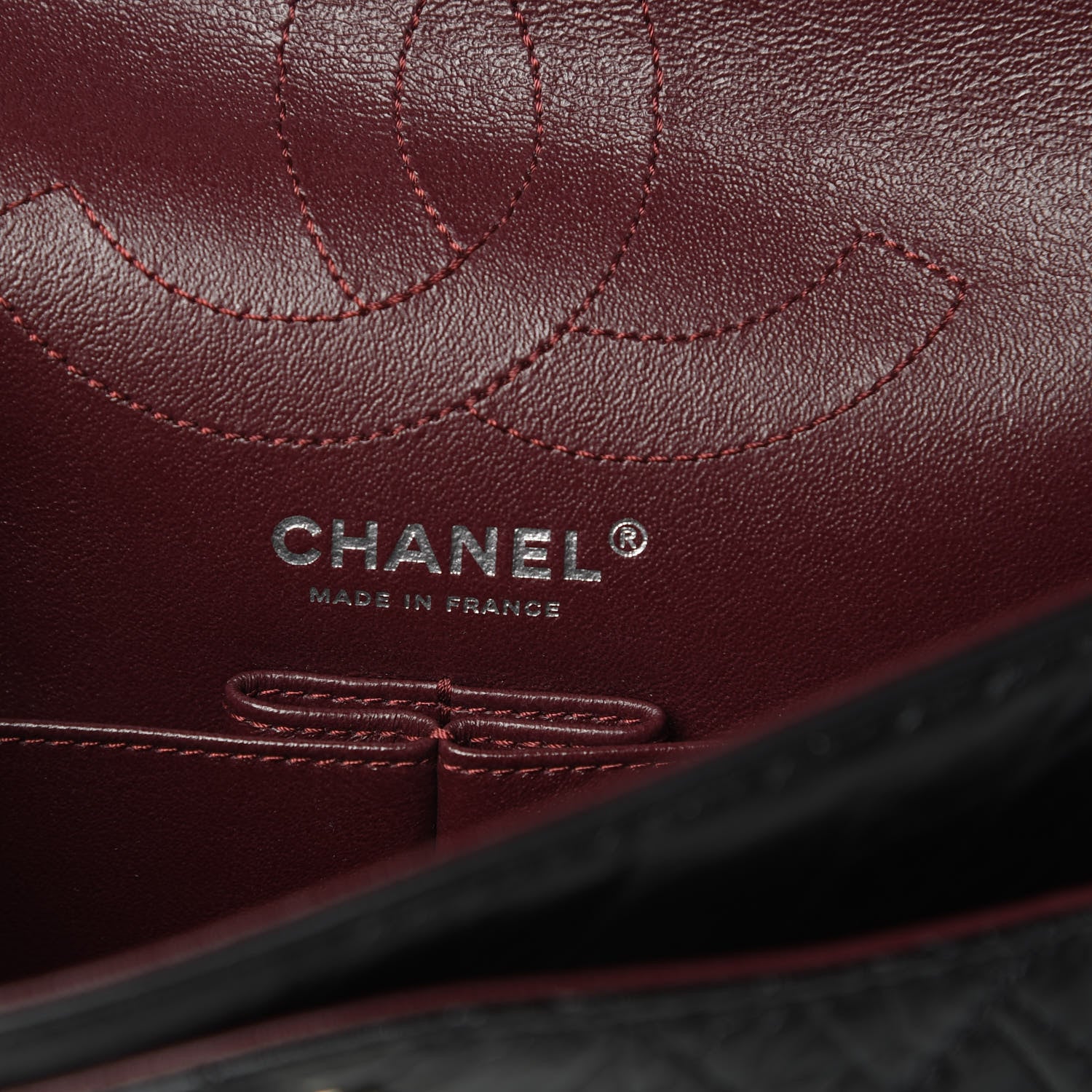 Chanel Aged Calfskin Quilted 2.55 Reissue 225 Flap Black 6 of 14