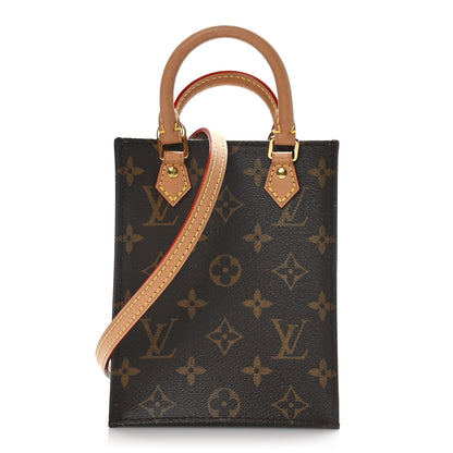 Louis Vuitton Monogram Petit Sac Plat 1 of 8