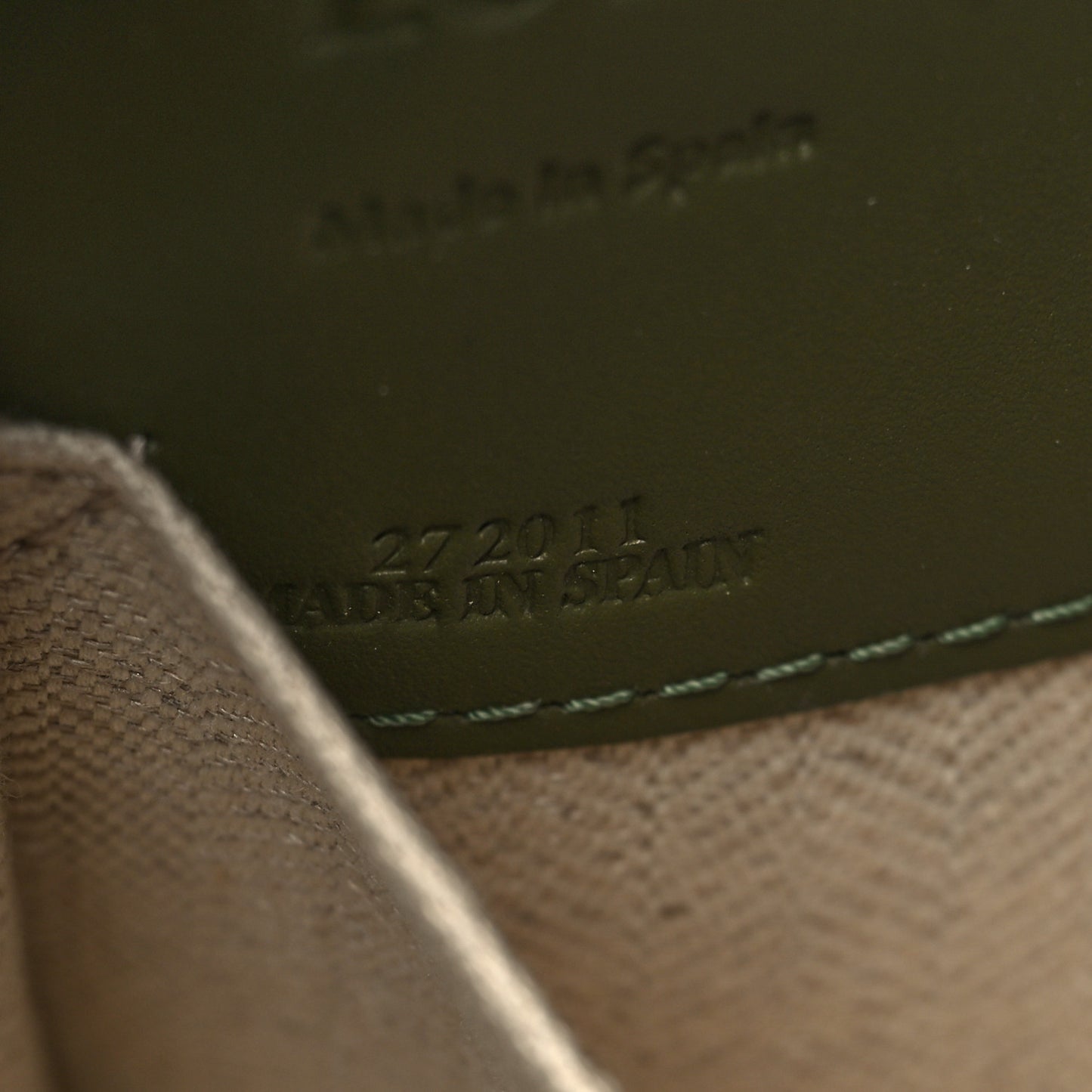 Soft Grained Calfskin Small Cushion Tote Avocado