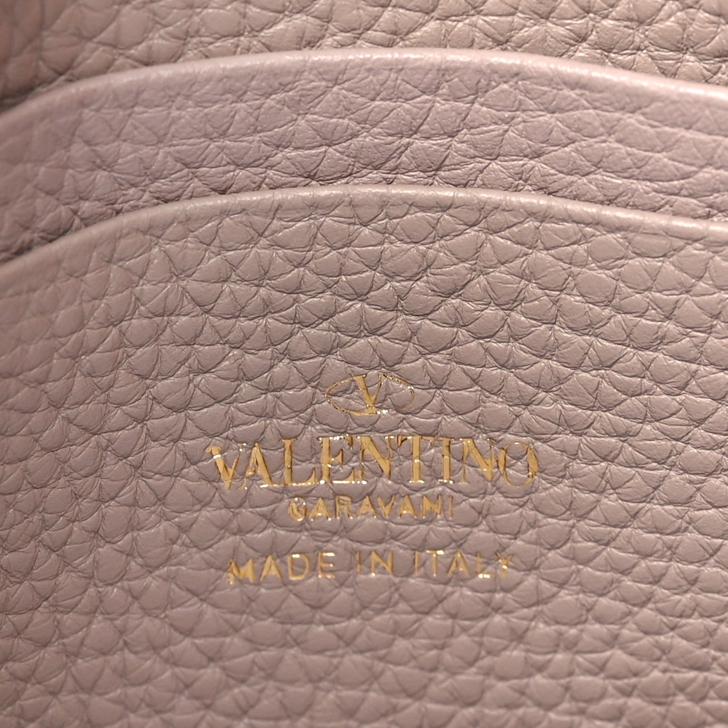 Valentino Garavani Grainy Calfskin Rockstud Crossbody Pouch Poudre 6 of 9