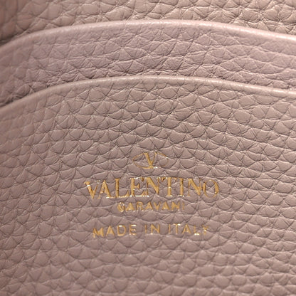 Valentino Garavani Grainy Calfskin Rockstud Crossbody Pouch Poudre 6 of 9