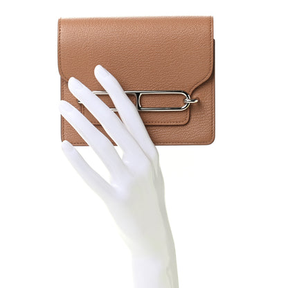 Hermes Chevre Mysore Roulis Slim Wallet Quebracho 3 of 9