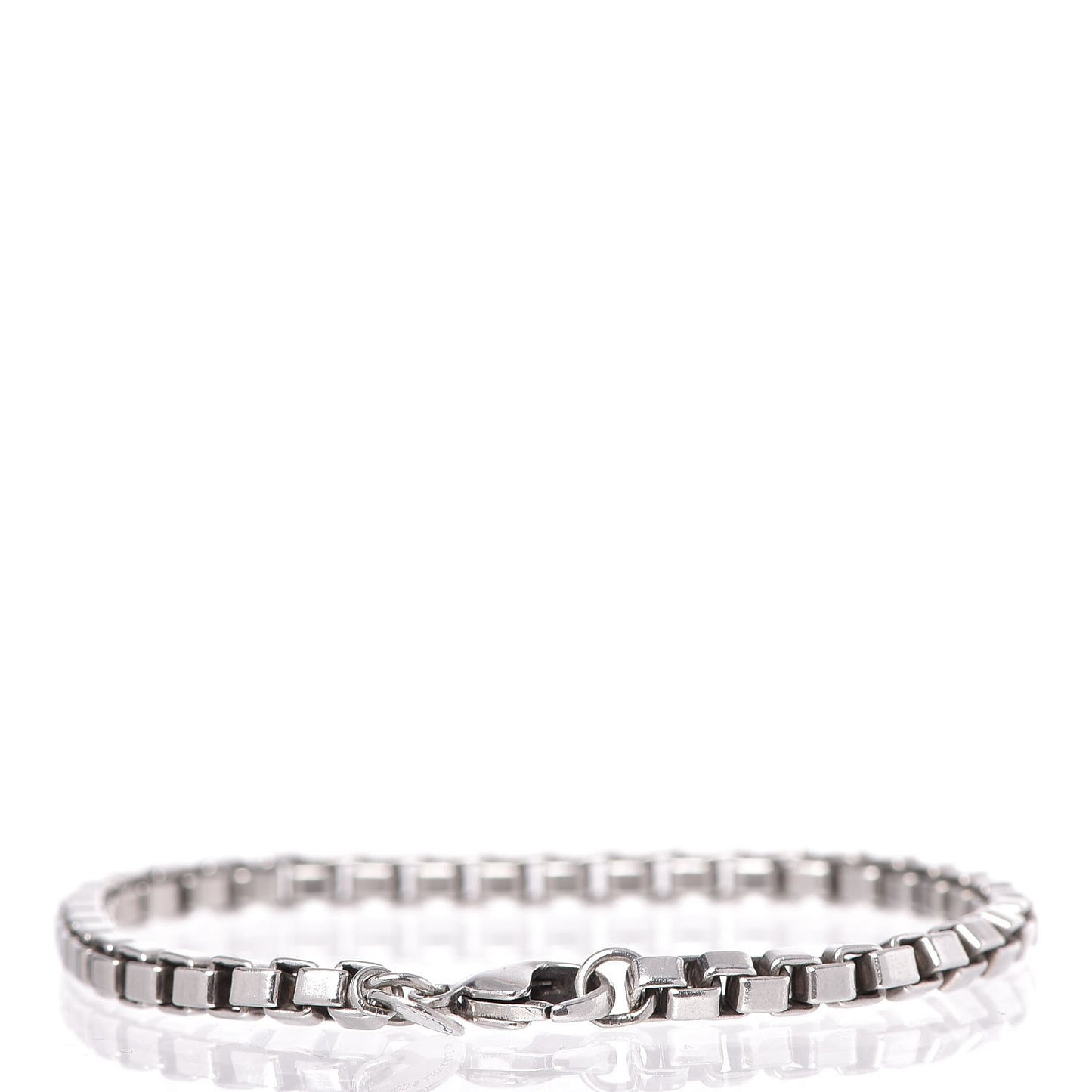 Sterling Silver 4mm Venetian Link Bracelet