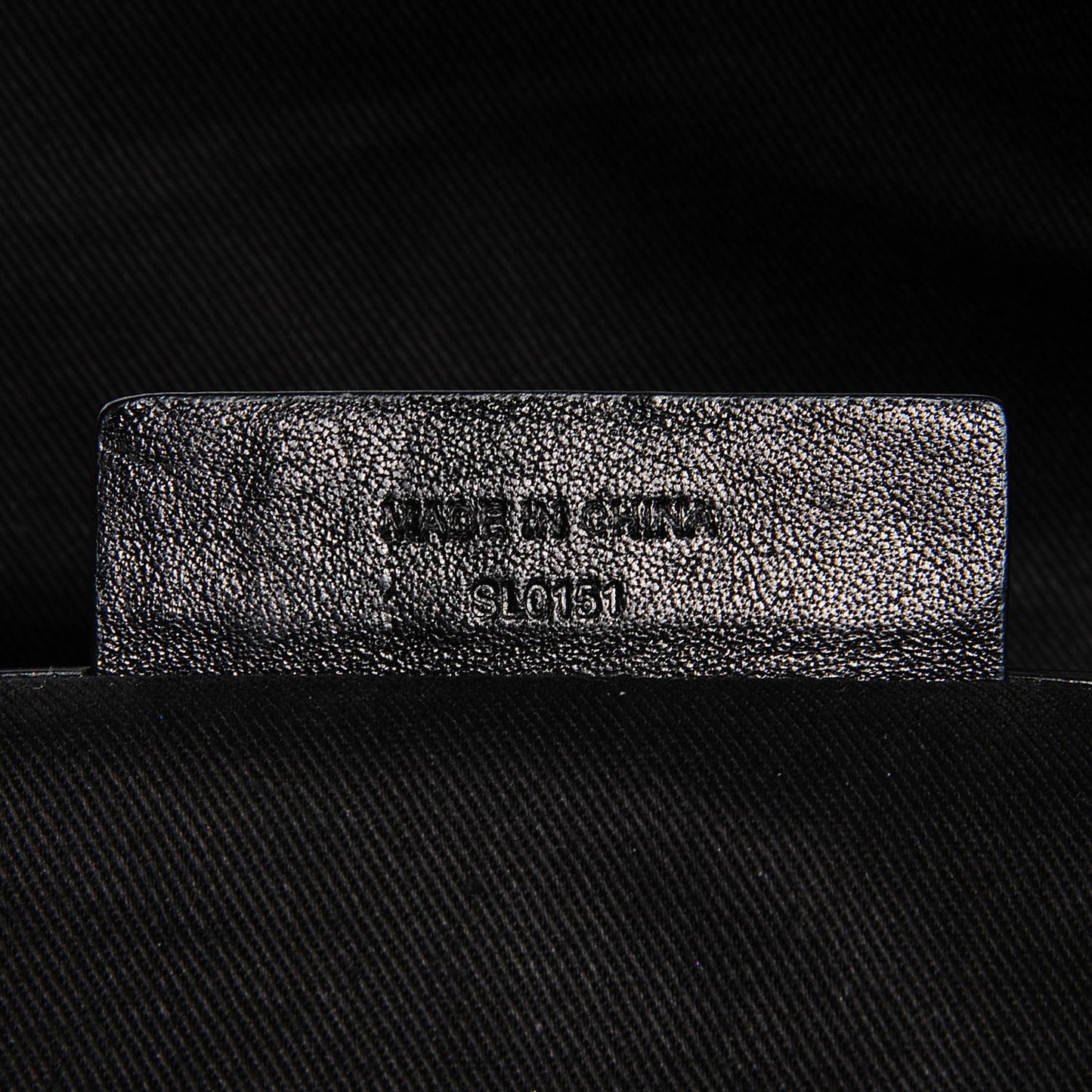 Calfskin Medium Zip Tote Black