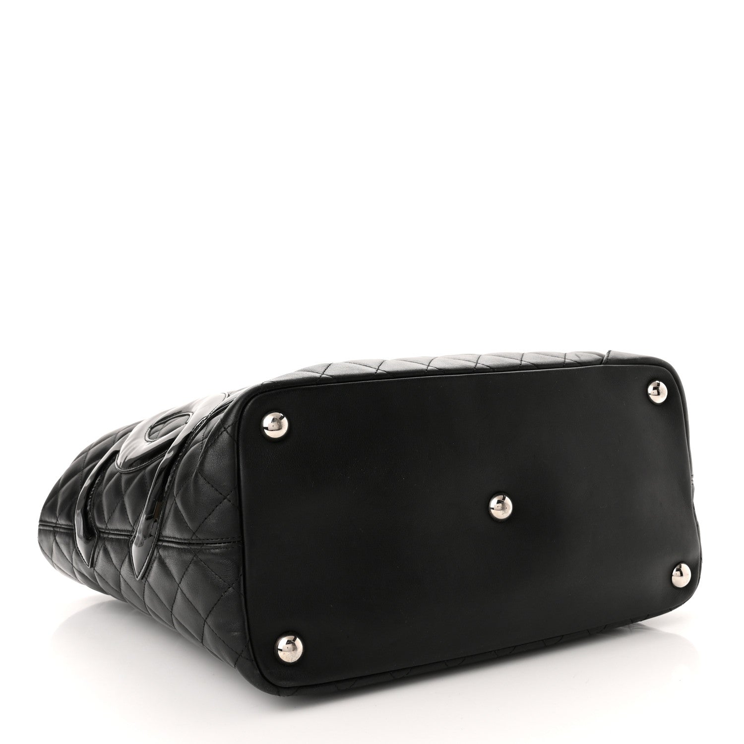 Chanel Calfskin Quilted Large Cambon Tote Black 3 of 11