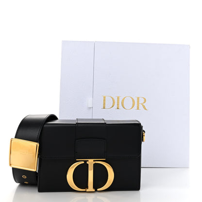 Christian Dior Box Calfskin 30 Montaigne Box Bag Black 10 of 10