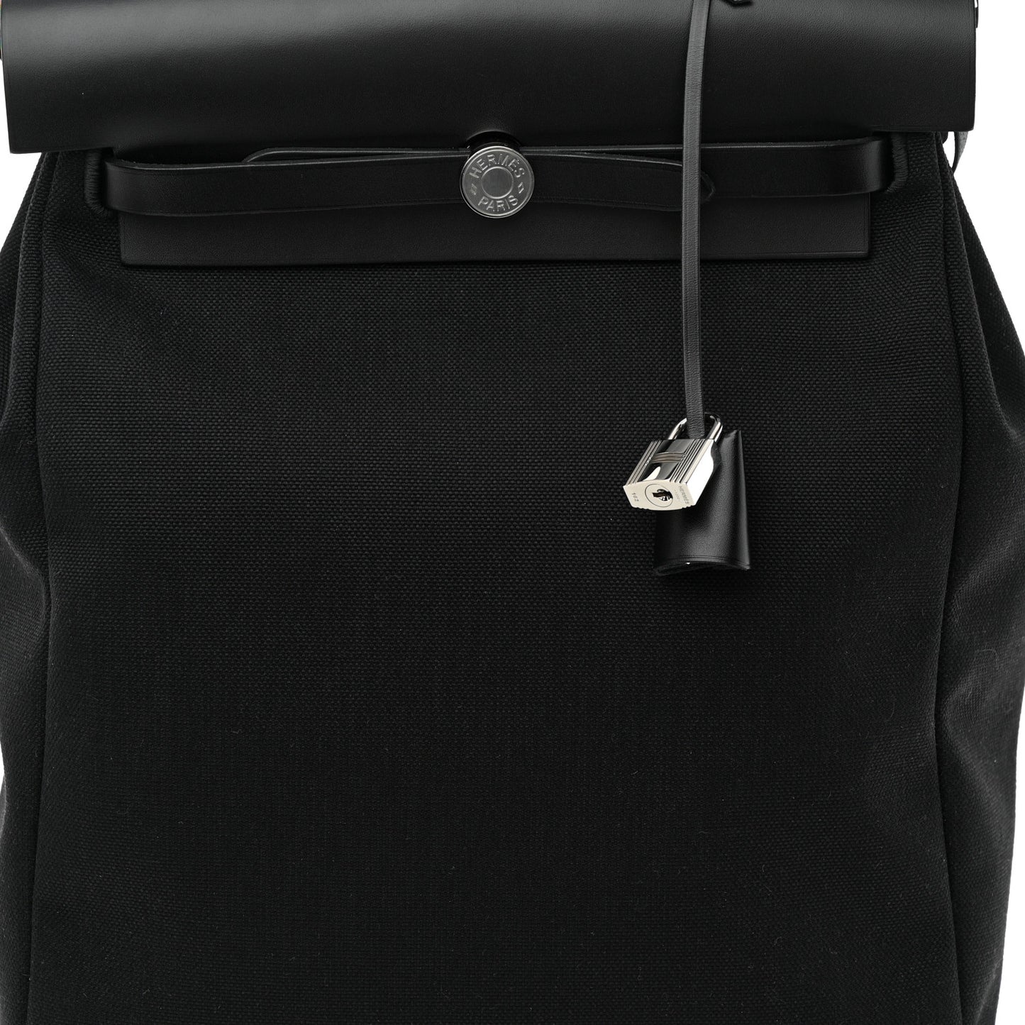 Military Toile Vache Hunter Herbag a Dos Zip Retourne Backpack Black