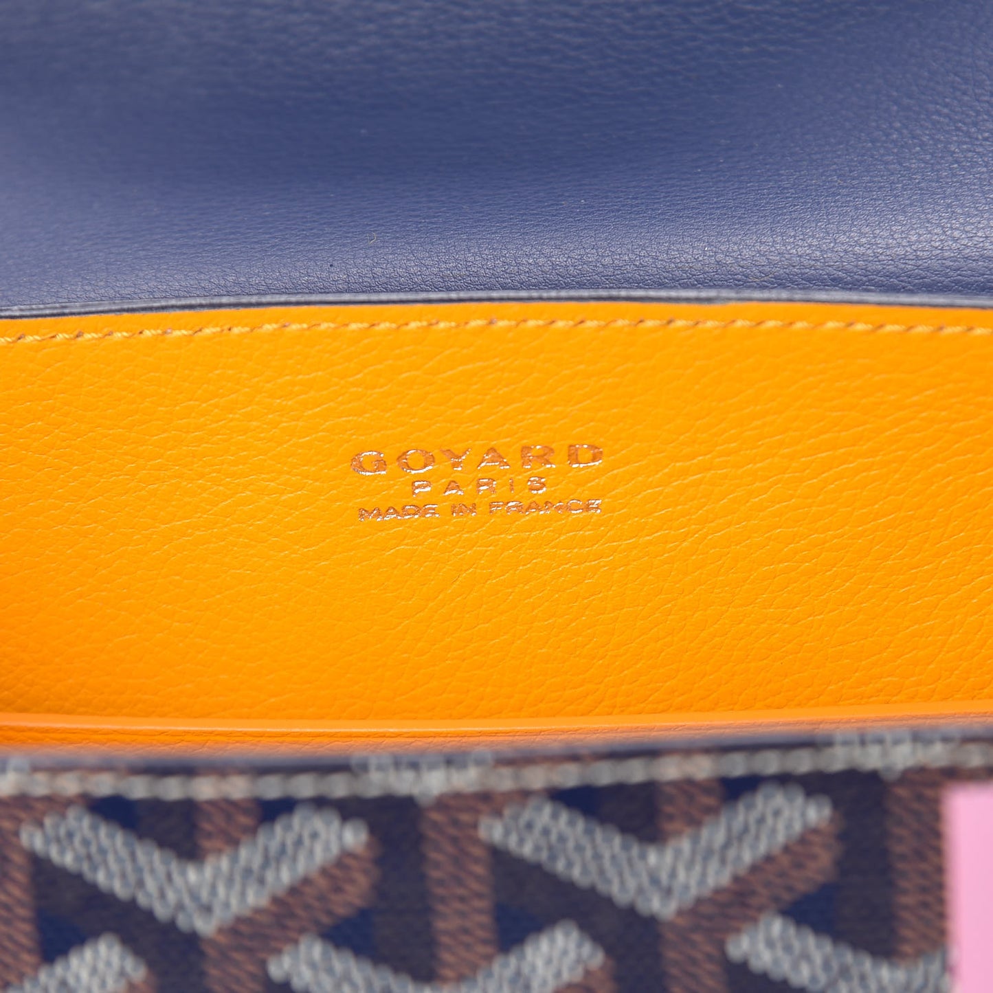 Goyardine Saigon Mini Navy