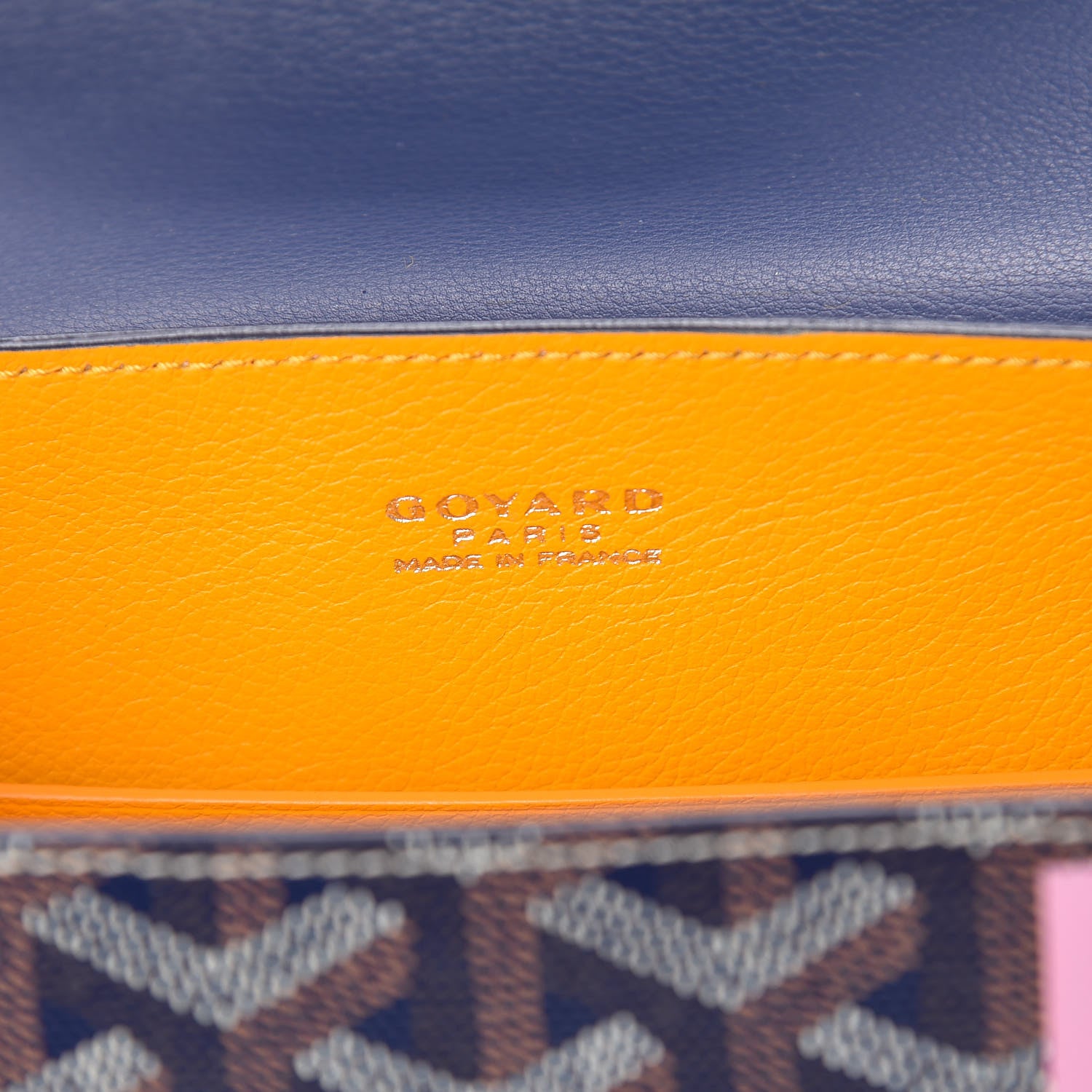 Goyard Goyardine Saigon Mini Navy 6 of 11