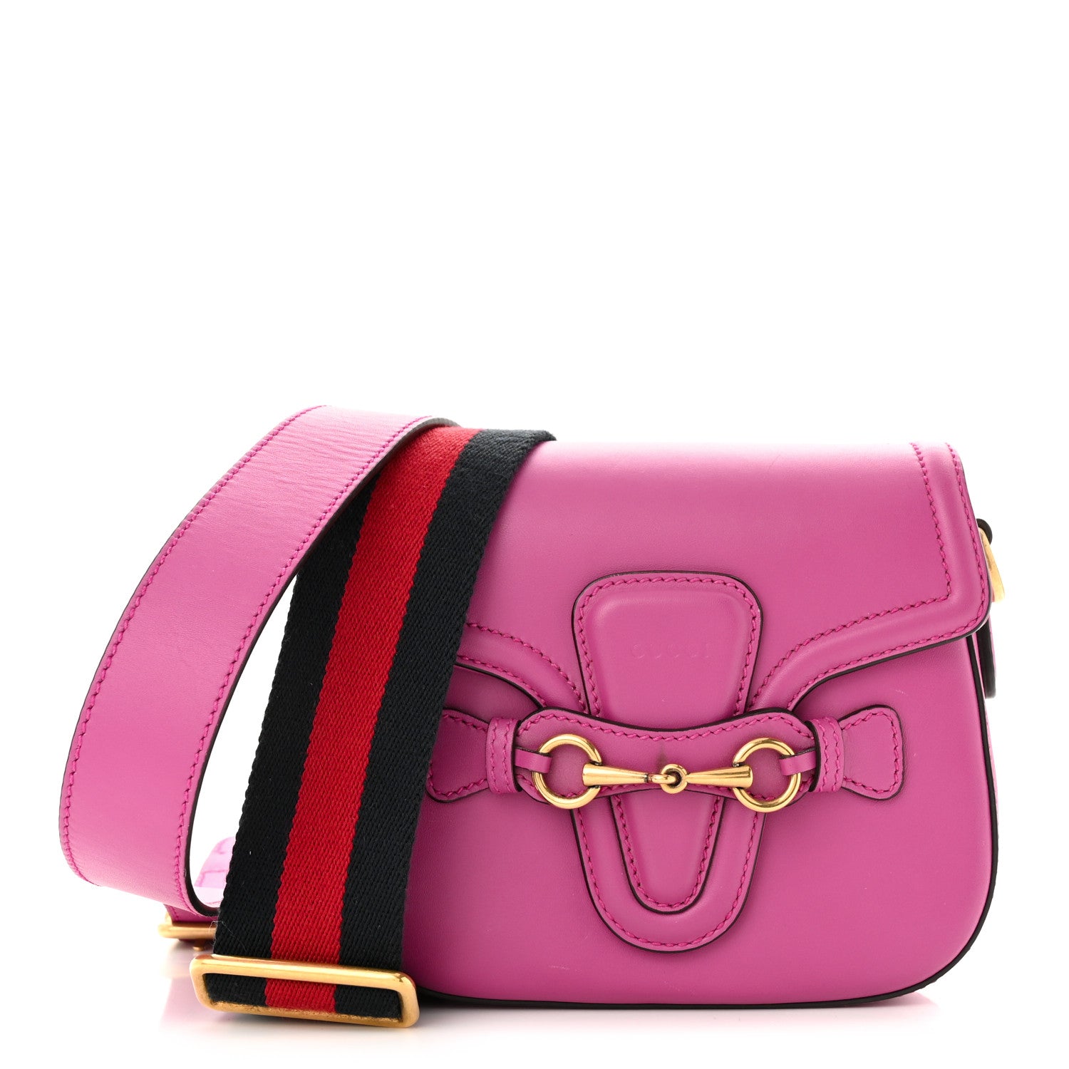 Gucci Ruinart Calfskin Small Lady Web Shoulder Bag New Rosette 1 of 12