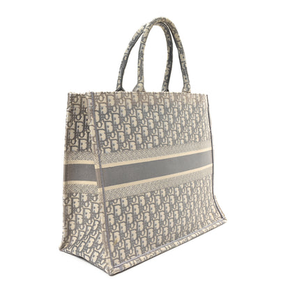 Christian Dior Oblique Large Book Tote Grey 3 of 12