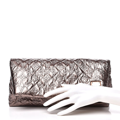 Louis Vuitton Jacquard Quilted Monogram Limelight Clutch MM Rose Gold 2 of 10