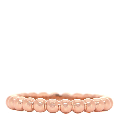 Van Cleef & Arpels 18K Rose Gold Medium Perlee Ring 52 6 3 of 5