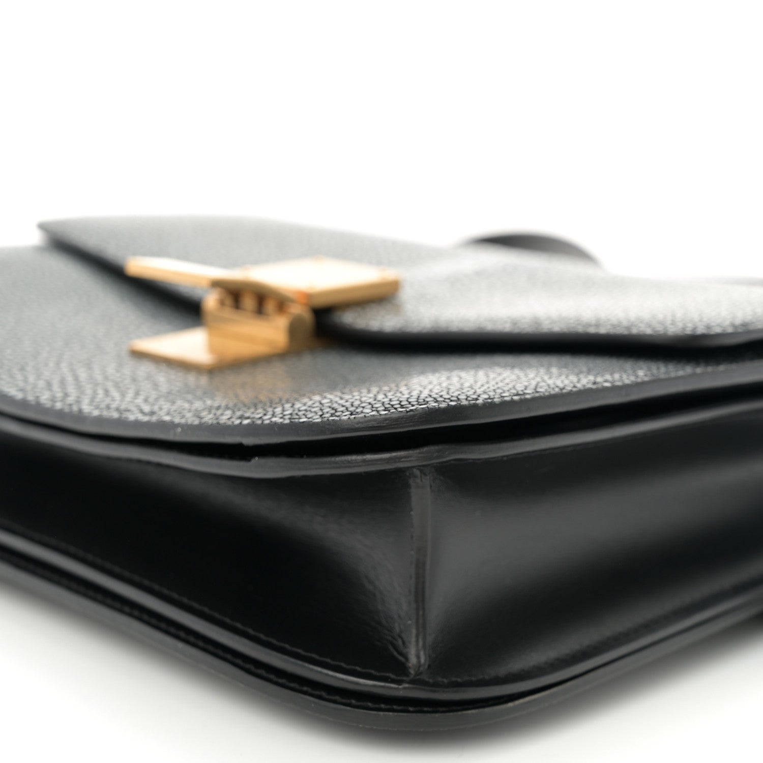 Celine Stingray Medium Classic Box Flap Bag Black 9 of 10