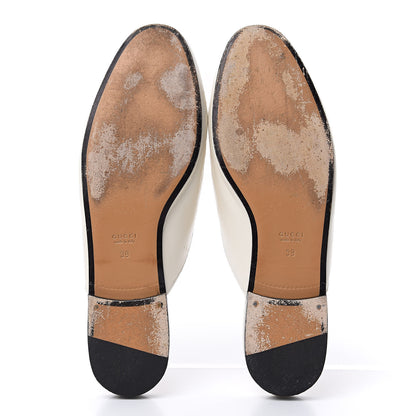 Gucci Malaga Kid Womens Princetown Slippers 39 Mystic White 6 of 12