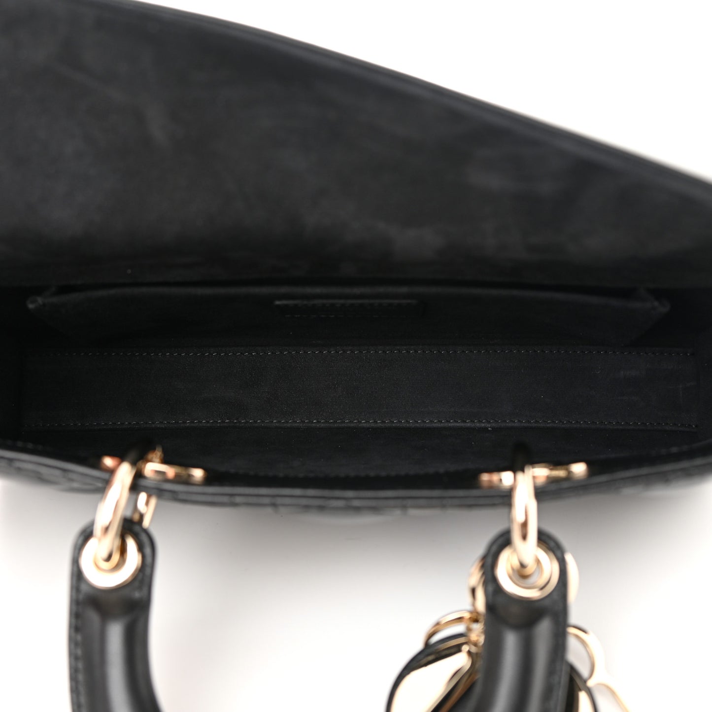 Lambskin Cannage Lady D-Joy Black