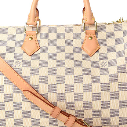 Louis Vuitton Damier Azur Speedy Bandouliere 30 10 of 10