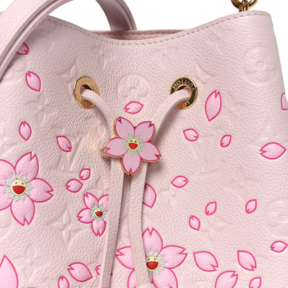 Louis Vuitton LV X TM Empreinte Cherry Blossom Neonoe BB Pink 7 of 10